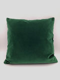 Cuscino verde Smeraldo